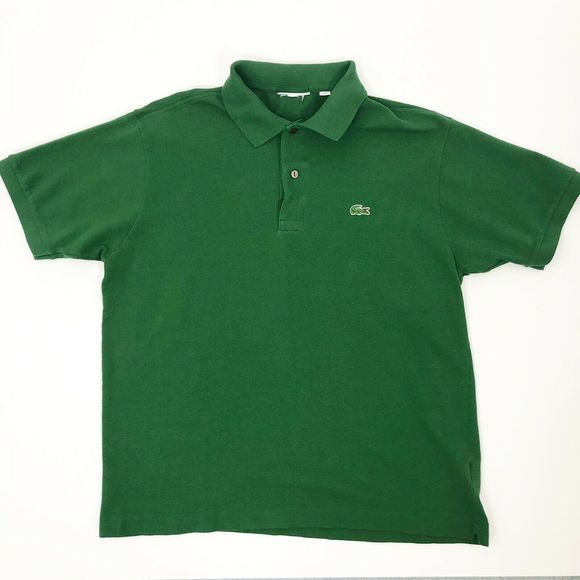 Lacoste Other - Lacoste Mens Polo Shirt Pique Dark Green Sz Large